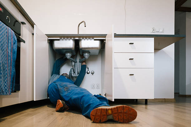 Professional Leak Detection technician working in Sparta, OH